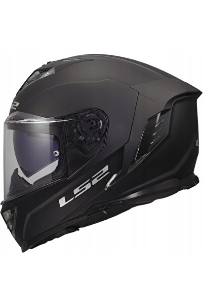 NO BRAND CASCĂ Motocicletă LS2 FF818 STORM III SOLID MATT BLACK Negru Mat Măr...