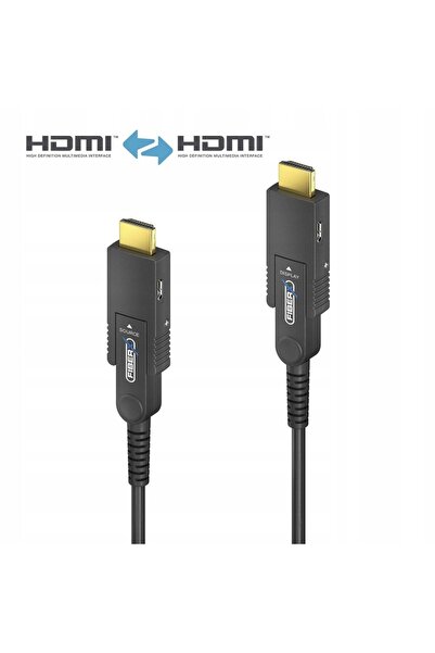 NO BRAND Cablu HDMI / Micro HDMI cu 2 conectori detașabili Purelink Fiberx Fx...