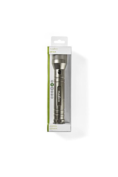 NO BRAND Lanterna LED Nedis Samsung 10W, 500 Lm, Ipx7, Gri
