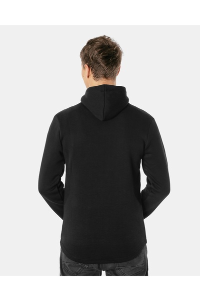 NO BRAND Hanorac cu glugă și buzunar tip cangur 7703-1 XXL pentru bărbați
