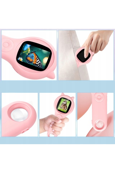 NO BRAND Cameră microscop mini pentru copii, compatibilă cu PC, pentru educaț...