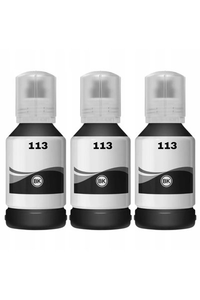 NO BRAND 3X Cerneală nouă 113 T06B1 pentru Epson Ecotank Pro Et-16600 Et-1665...