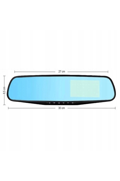 NO BRAND Cameră auto Retoo M011-1 Full HD 170 °   Cu afișaj