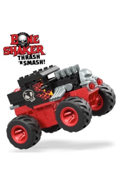 Mega Bloks MEGA CONSTRUX HOT WHEELS MONSTER TRUCK BONE SHAKER set de cuburi d...
