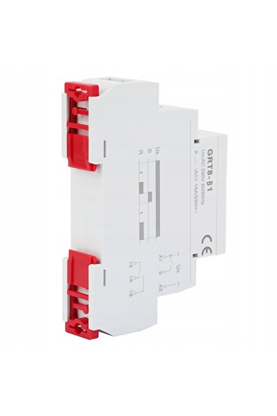 NO BRAND Releu de temporizare cu funcție dublă 0.1S-240H cu indicator LED AC2...