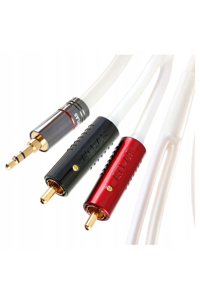 NO BRAND Cablu Atlas Element Achromatic Metik Mini Jack 3.5mm - 2X RCA 1.5m