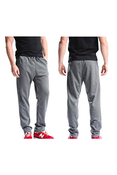 NO BRAND Pantaloni de trening bărbați, mărime mare, croială dreaptă, îmbrăcăm...