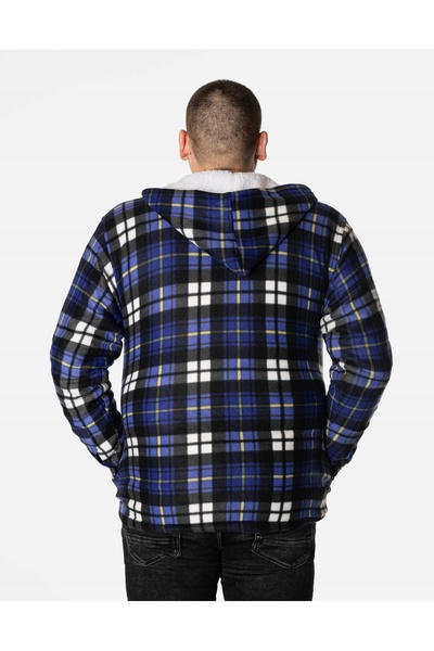 NO BRAND Bluză călduroasă din fleece pentru bărbați, termică, extensibilă, 22...