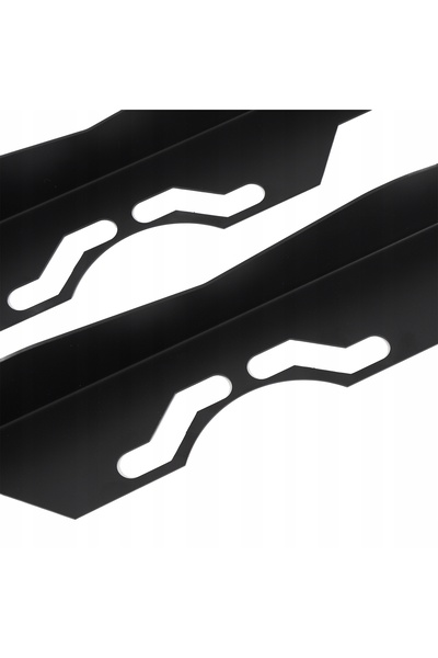 NO BRAND Placă de reglare a geometriei roților cu orificiu de agățare, neagră