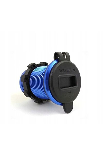 NO BRAND Încărcător motocicletă 2x USB Qc3.0 Voltmetru 3A N