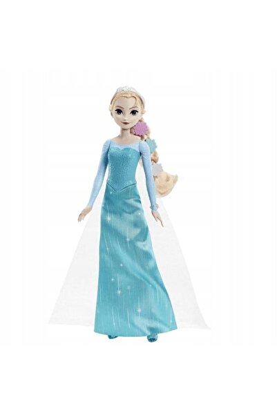 NO BRAND Figurină Frozen Elsa și Accesorii de Păr Hmd56 Mattel 36cm
