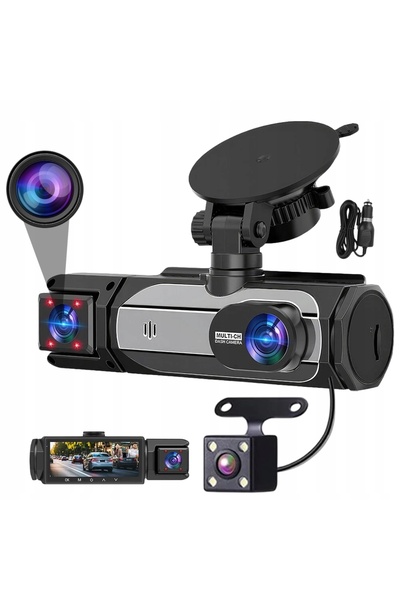 NO BRAND Cameră auto înregistrator video, Cameră retrovizoare înregistrator v...