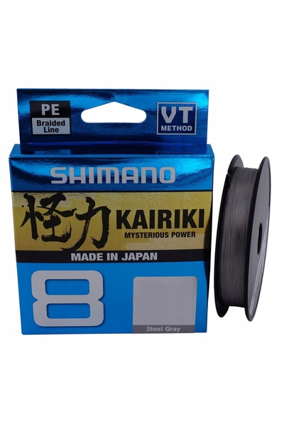 NO BRAND Fir de pescuit Spinning Kairiki Sx 8 Gri Oțel 0.420mm 150m 46,7kg 1 ...