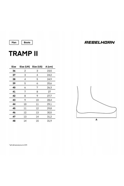 NO BRAND Rebelhorn Tramp Ii Lady Negru/Gri 36 Pantofi din piele