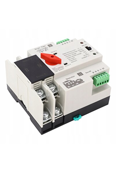 NO BRAND Comutator automat de alimentare dublă 2P 63A AC 220V