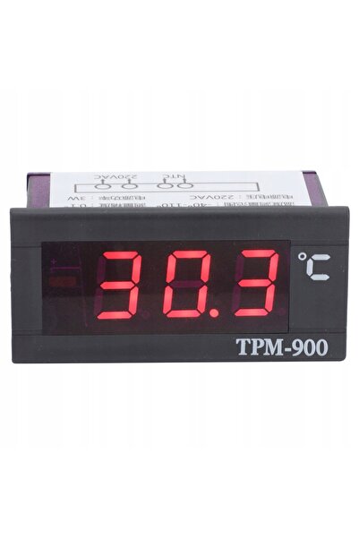 NO BRAND Termometru electronic digital cu afișaj LCD AC 220V