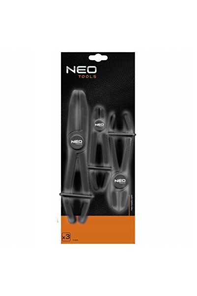 NEO Tools Clești de prindere din plastic, 3 bucăți, NEO 11-224