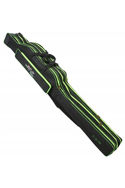 NO BRAND Husă Method Feeder Mikado cu 3 compartimente, 175cm, Negru