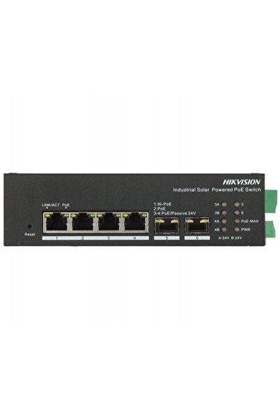 Hikvision SWITCH POE MANAGEMENTAT DS-3T1506HP-EI-UPS/NO POWER 4 PORTURI SFP