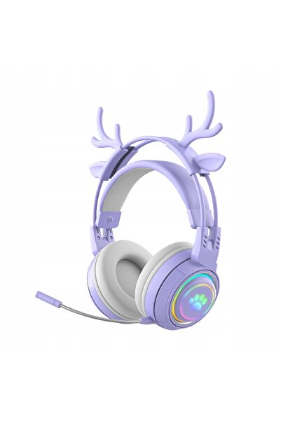 NO BRAND CĂȘTI DE GAMING BLUETOOTH CU MICROFON, LED, PENTRU PC, PS5, XBOX, CU...