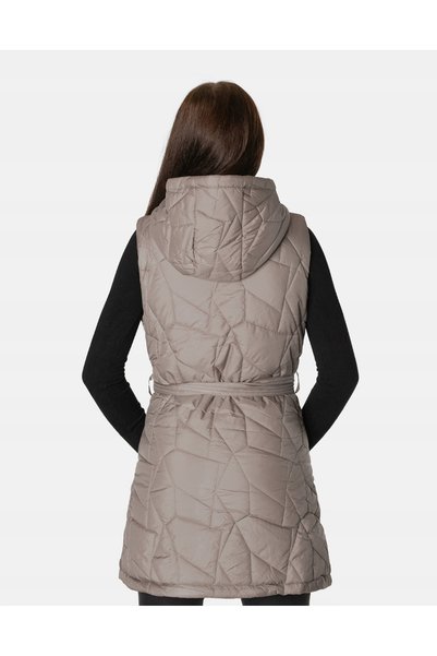 NO BRAND Vestă călduroasă de damă, matlasată, fără mâneci, 2264-04 R XL