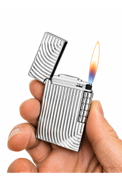 ONRSTORE Zenit Kabartma Desenli Metal Gaz Dolumlu Taşlı Çakmak – Hediyelik Pr...