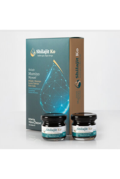 Shilajit ShilajitKo Mumiyo İçeren Takviye Edici Gıda 40 g