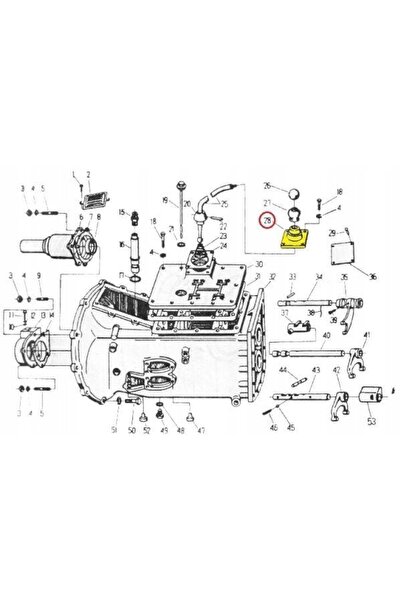 NO BRAND Rulment manetă schimbător de viteze tractor C-330 C330 Original Ursu...