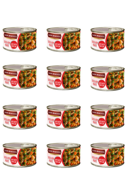Soslu Atom Fasulye Konservesi 400 g x 12 Adet