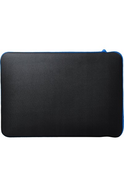 NO BRAND Geantă de laptop reversibilă - negru+albastru 15.6"