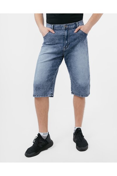 NO BRAND Pantaloni scurți blugi bărbați, subțiri, din denim, de vară 19002 10...