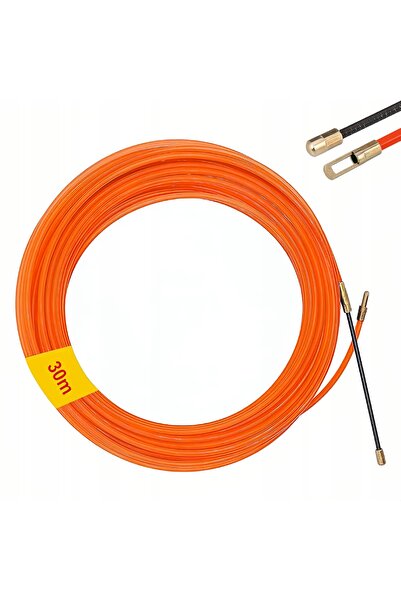 NO BRAND Pilot linka pentru tragerea cablului ø4mm 30m 360 °   de încredere8