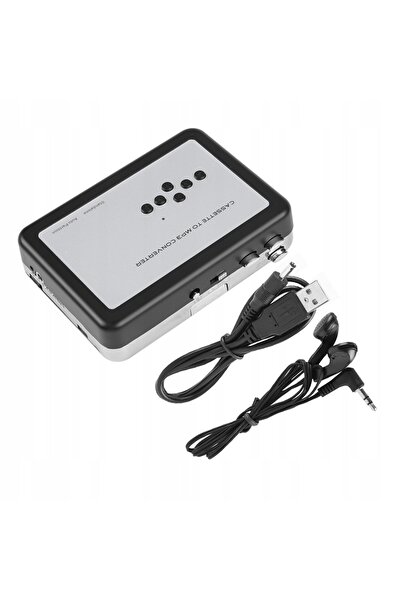 NO BRAND Casetofon, Convertor casete, USB MP3, Vintage, Căști