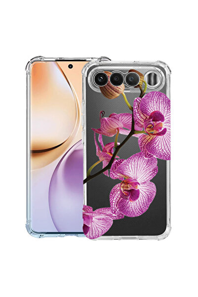 bestcase Интели ®   Противоударен калъф Husa за Realme 16, Флорален - Розова ...