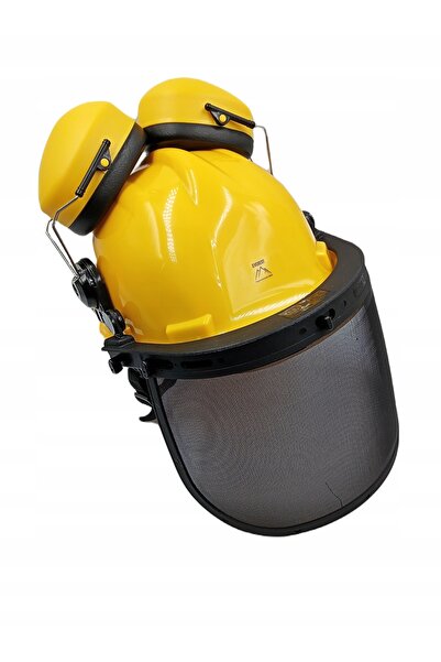 NO BRAND Cască de protecție cu vizieră din plasă pentru căști