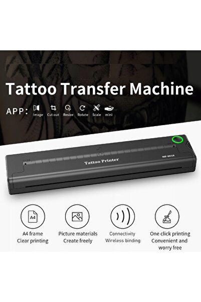NO BRAND Baterie tip C pentru mașină de tatuat fără fir