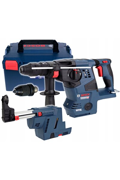 Bosch Ciocan rotopercutor cu acumulator GBH 18V-28 CF + Aspirator GDE 18V-16 ...