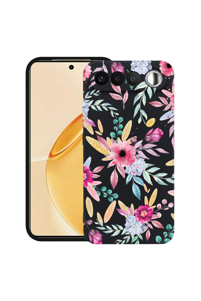 bestcase ®   Θήκη TPU Υπέρλεπτη Husa για Realme 16, Χαρούμενα Λουλούδια, 3156...