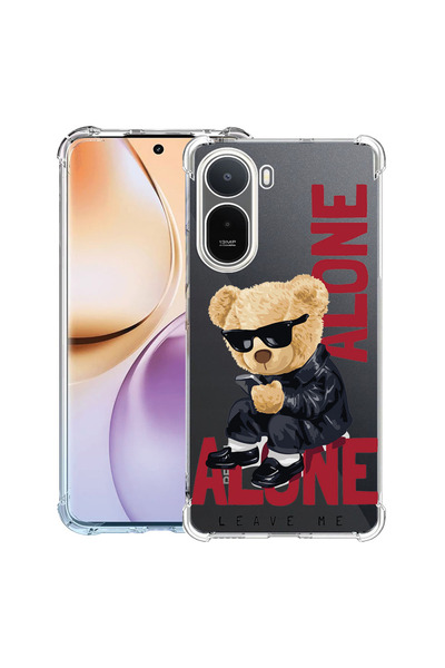 bestcase ®   Husă Antișoc pentru Xiaomi Redmi A7 Pro, Ursuleț „Lasă-mă în pac...