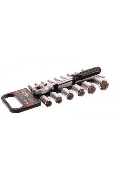 NO BRAND Set de chei Extol Premium, cu clichet, 16 piese 6529