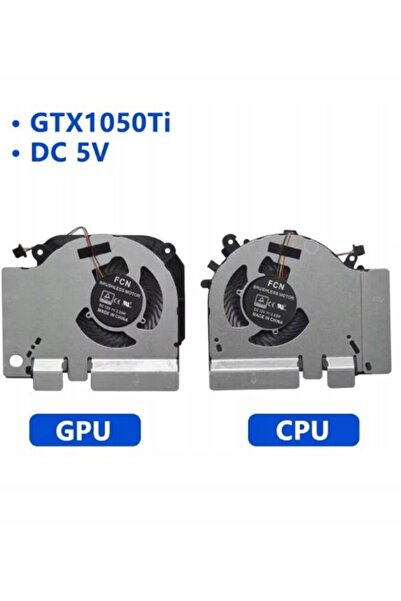 NO BRAND Ventilator COMPLET CPU GPU 5V 15.6 " XMG1902 GTX1050TI