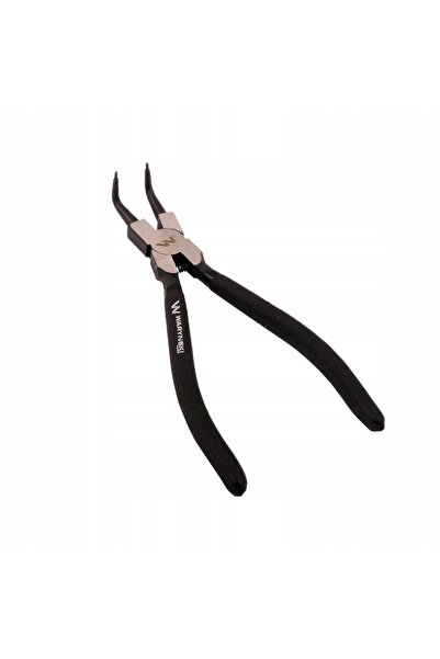 NO BRAND Clește pentru siguranțe inelare 240mm, cu vârf curbat intern, Waring