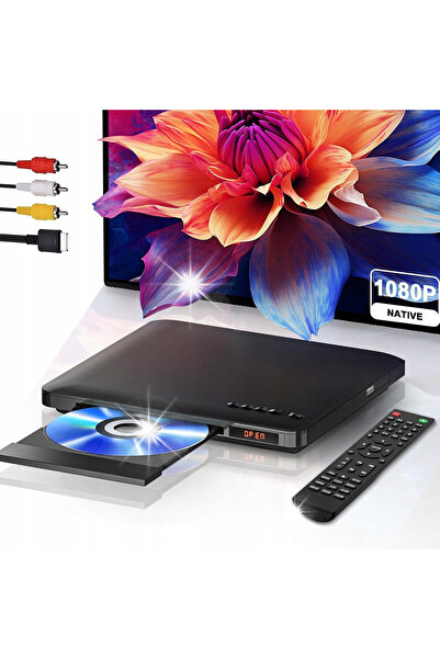 NO BRAND Recorder DVD HDMI RCA USB Full HD 1080P Multi-regiune