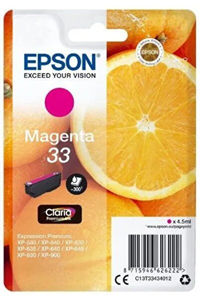 NO BRAND Cerneală nouă T3343 33 EPSON Expression Premium XP-530 XP-540 XP-630...