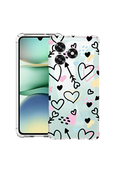 bestcase ®   Αντικραδασμική Θήκη Husa για Honor 600 Lite, Σύμβολα Αγάπης, 314...
