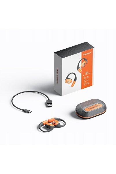 NO BRAND CĂȘTI FĂRĂ FIR Open Ear Bluetooth 5.3 TRUEFREE O2 CONDUCTIVITATE