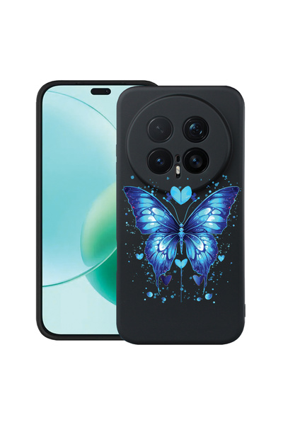 bestcase ®   Θήκη TPU Υπέρλεπτη Husa για Honor Magic8 Pro, Μπλε Πεταλούδα, 31...