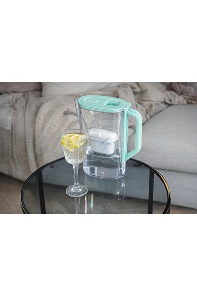 NO BRAND Wessper D3 Slim Futureflow 2,7L Cană filtrantă Mint + 6 filtre