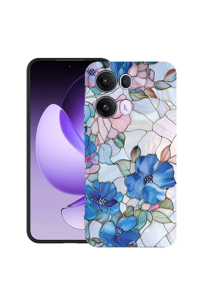 bestcase ®   Калъф Husa TPU Ултра тънък за OPPO A6 / A6x / A6s, Флорален - Ви...