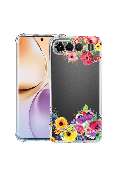 bestcase ®   Husă Antișoc pentru Realme 16, Flori, 3156793 AS 56
